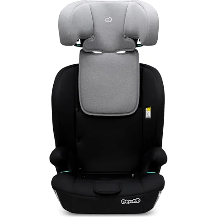 BooBoo Autokindersitz Safety Monaco mit Isofix, mitwachsend für Kinder von 76-150 cm, i-Size, 5-Punkt-Gurt, ergonomische Sitzfläche – Bild 7