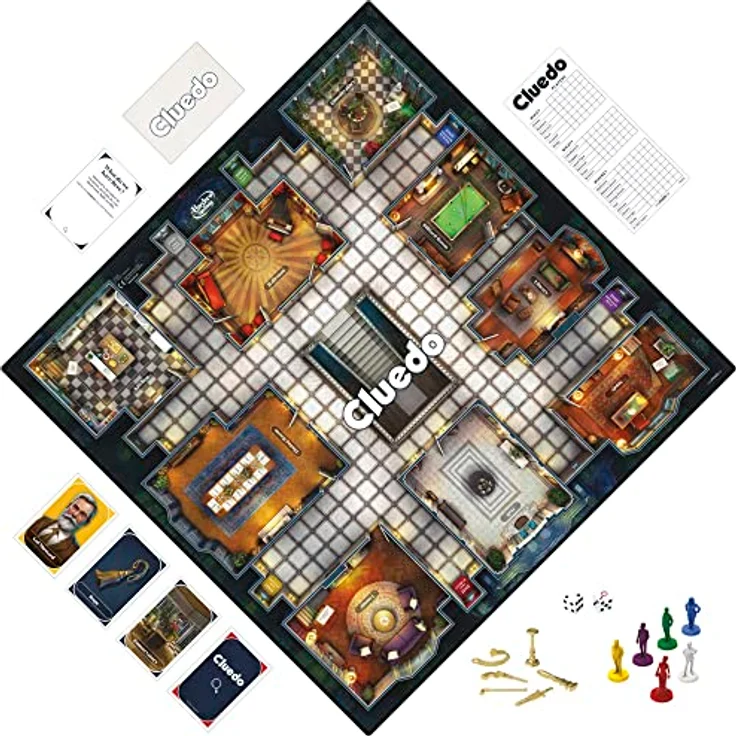 Hasbro Clue Cluedo Classic Refresh (English) – Bild 5