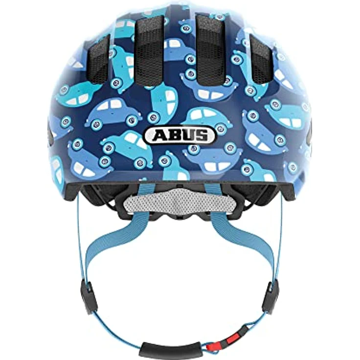 Abus Smiley 3. 0 LED Helm Blue Car – Bild 5