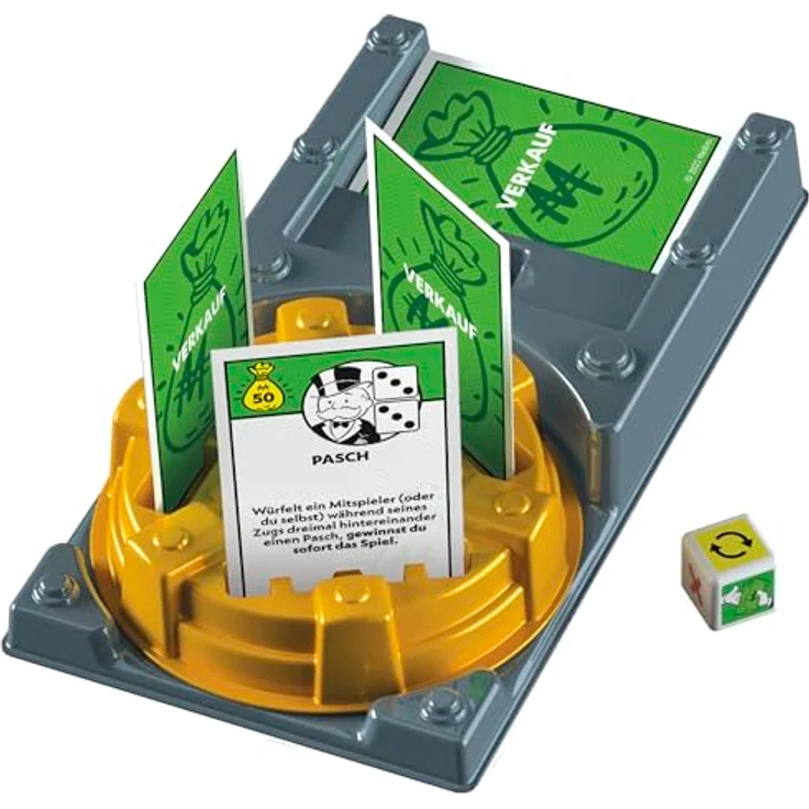 Monopoly Ergänzung "Kaufe Alles", Brettspiel für klassisches Monopoly, schnelle Spielrunde in 40 Minuten, Deutsche Fassung – Bild 3