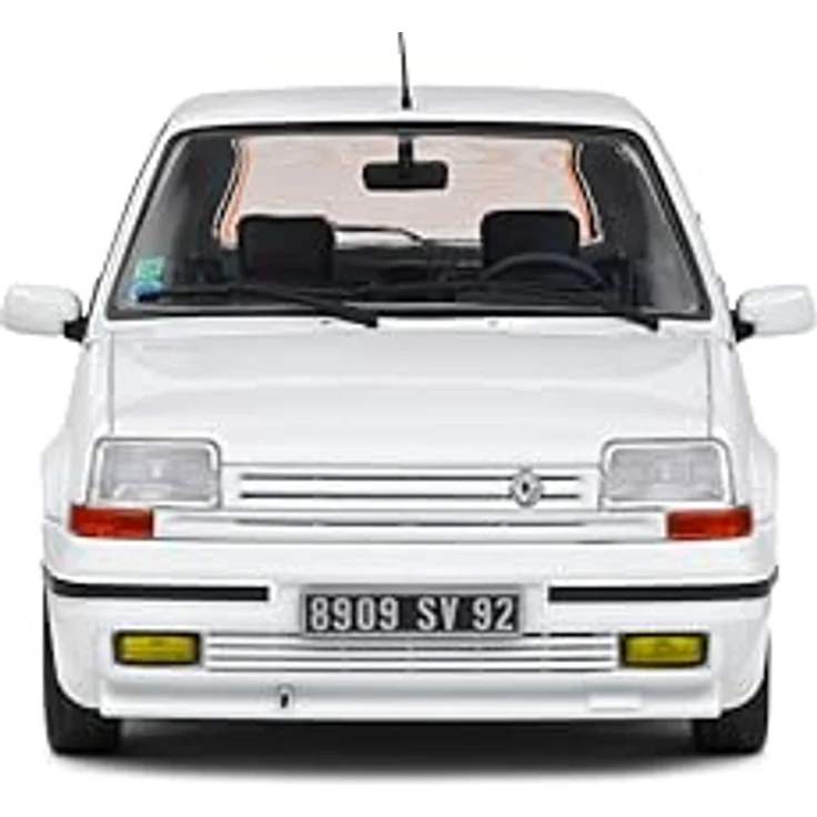 Solido 1:18 Renault 5 GT Turbo MK2 1989, Die-Cast Modellfahrzeug, weiß, mit Fensterkarton und Kunststoffsockel – Bild 2