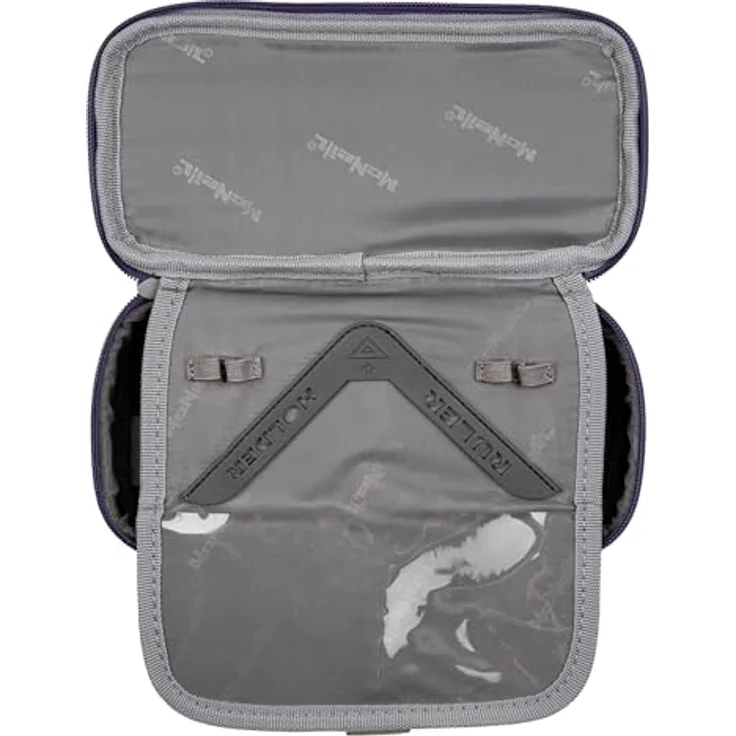 McNeill Federmäppchen Etui Box CAMPUS DSCHUNGEL, Polyester, Reißverschluss mit Zipper, zusätzliches Innenfach, integrierte Stiftehalterung – Bild 4