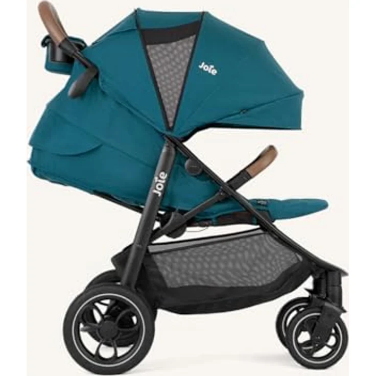Joie Buggy & Sportwagen Litetrax Pro - Peacock, bis 22 kg belastbar, mit Schieber-Ablagefach & Regenschutz, inkl. Gratis Mobilitätsgarantie – Bild 5