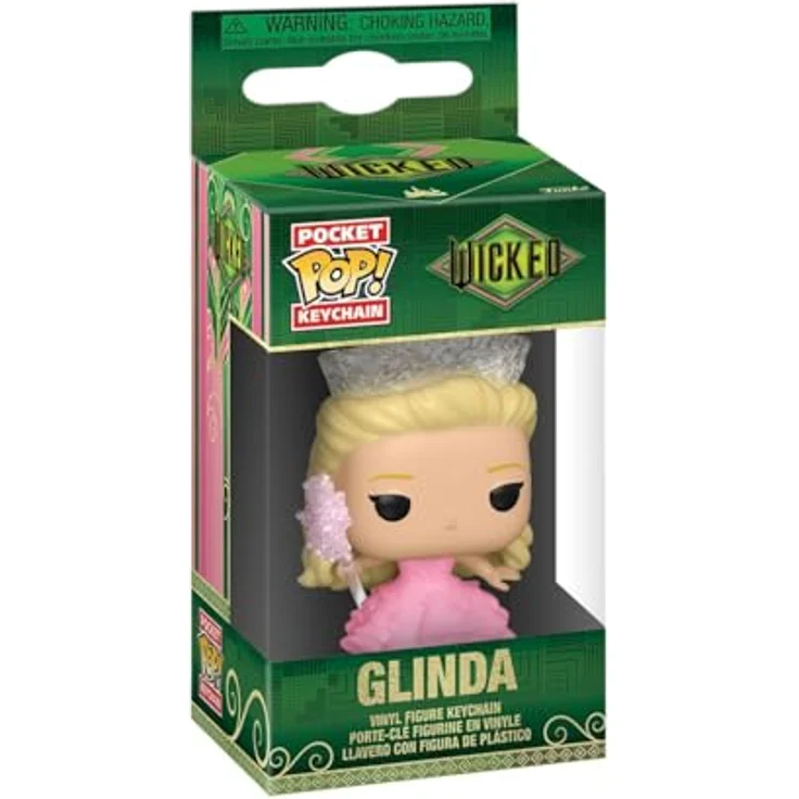 Funko Pop! Keychain: Wicked - Glinda - Mini Vinyl Figur, 11,76 cm Schlüsselanhänger für Sammler – Ideales Geschenk für Fans – Bild 2