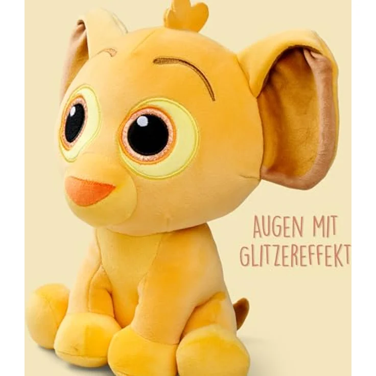 Simba Disney Doorables Simba Plüschfigur, 25cm, kuschelig weich, für Kinder ab den ersten Lebensmonaten – Bild 4