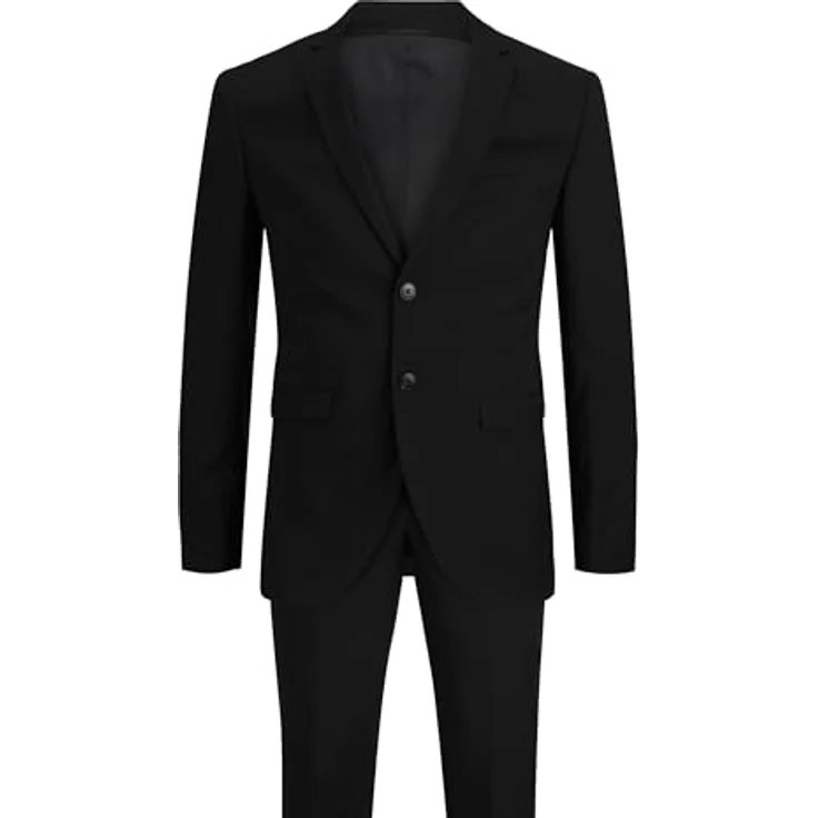 Jack & Jones Anzug JPRFRANCO SUIT NOOS, Slim Fit, modisch, Black – Bild 3
