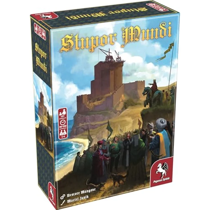 Pegasus Spiele Stupor Mundi, Brettspiel für Experten, strategische Entscheidungen und komplexe Spielmechaniken – Bild 1