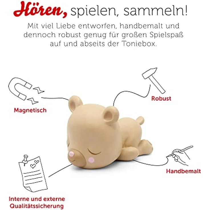 Tonies Schlummerbande 'Gutenachtgeschichten - Schlaf schön, kleiner Bär', Hörfigur mit 40 Minuten Spielzeit, ab 3 Jahren – Bild 4
