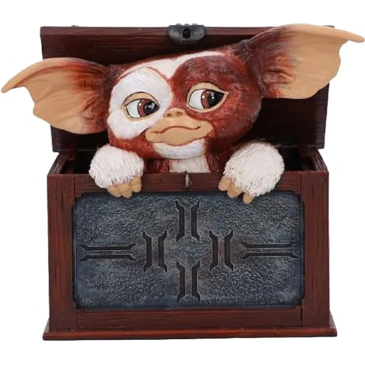 Nemesis Now Gremlins Statue Gizmo - You are Ready 12 cm, handgemalte Mogwai Statue aus hochwertigem Harz – Bild 1