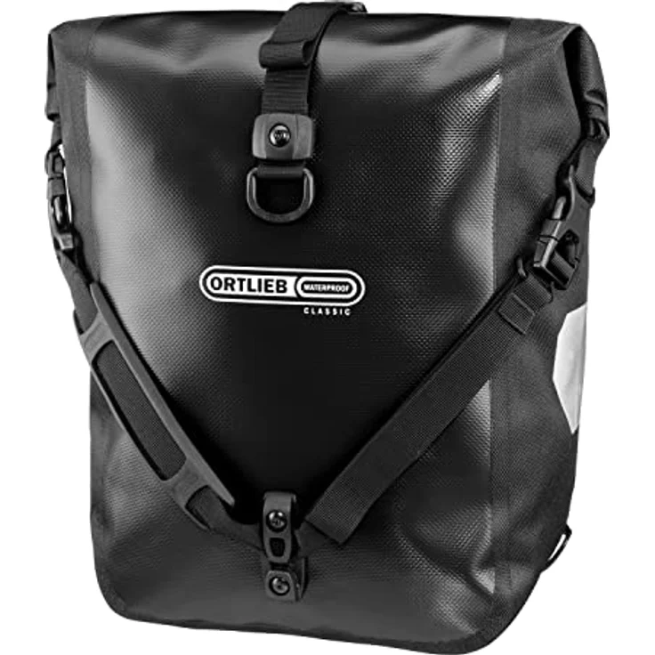 Ortlieb Unisex - Erwachsene Front-roller Classic Ql2.1 Fahrradtasche, Black, 25 x 14 x 30 cm, 25 Liter – Bild 2