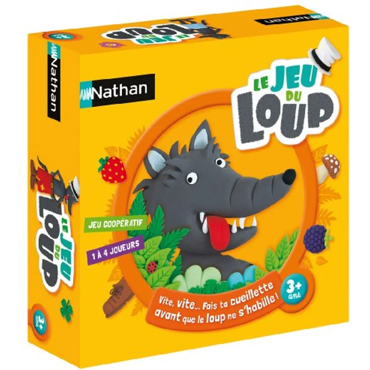 Nathan 31129 Das Brettspiel für Kinder ab 3 Jahren, interaktives Familienspiel – Bild 1