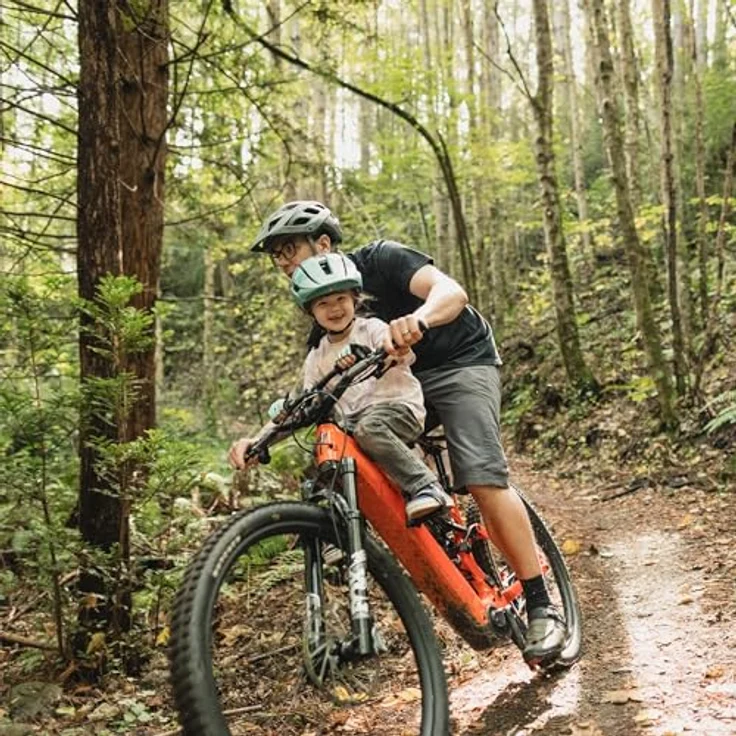 SHOTGUN Kids Ride Shotgun, Kindersitz & Lenker-Set für Kinder von 18 Monaten bis 5 Jahren, verstellbar, Frontmontage, kompatibel mit E-Bikes und modernen Mountainbikes – Bild 4