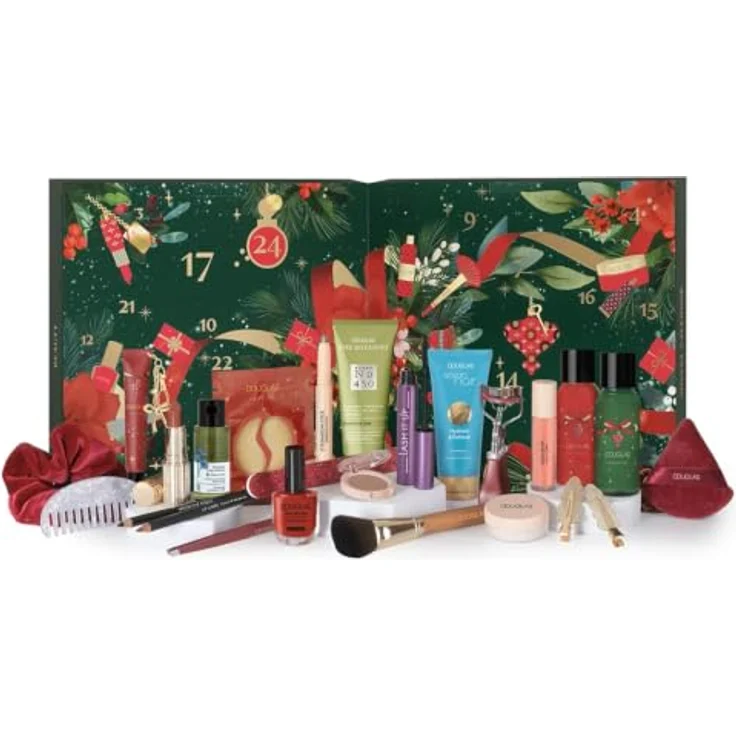 Douglas Collection Beauty Advent Calendar 2026, 24-teilig mit Makeup und Pflegeprodukten, inklusive schwarzer Mascara, roter Nagellack und Handcreme – Bild 3