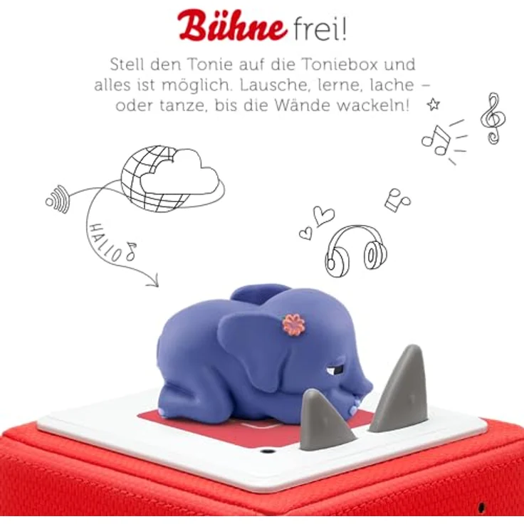 Tonies Hörspielfigur Der kleine Elefant, der so gerne einschlafen möchte – Bild 2
