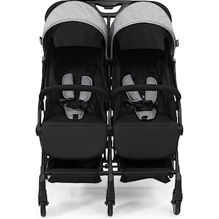 Baninni Buggy Doppel Esche, Grau - Baninni Kinderwagen für Doppel-Buggy – Bild 3