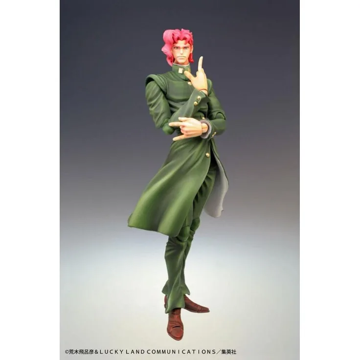 Medicos Entertainment JoJo's Bizarre Adventure Super Actionfigur Chozokado (Noriaki Kakyoin), 15 cm, detailreich mit austauschbaren Teilen in Fensterbox