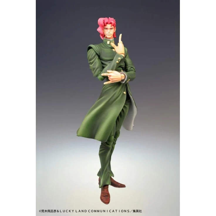 Medicos Entertainment JoJo's Bizarre Adventure Super Actionfigur Chozokado (Noriaki Kakyoin), 15 cm, detailreich mit austauschbaren Teilen in Fensterbox