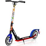 Hurtle Hurtle Scooter, Klappbarer Kick Scooter für Teenager, Aluminiumlegierung, verstellbarer T-Bar Lenker, 2-Rad-Design, für Fahrer bis 100 kg