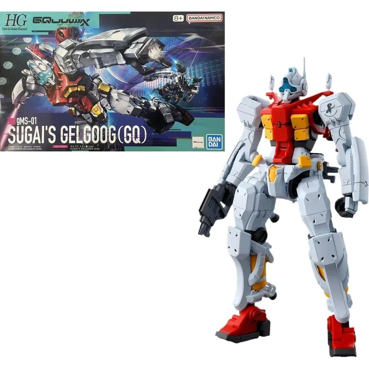 Bandai Modell Kit Gundam - Hg 1/144 Gquuuuuux Sugai's Gelgoog (Gq) - Spritzguss-Kit aus "Mobile Suit Gundam GQuuuuuuX"