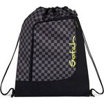 Satch Turnbeutel Sportbeutel, Gymbag aus recyceltem Polyester, kunterbunter Style