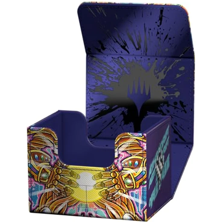 Ultimate Guard Sidewinder 100+, Deck-Box für Magic: The Gathering in Aetherdrift - Solar Gearhulk, aus Xenoskin für bis zu 100 Double-Sleeve-Karten, mit Magnetverschluss – Bild 4