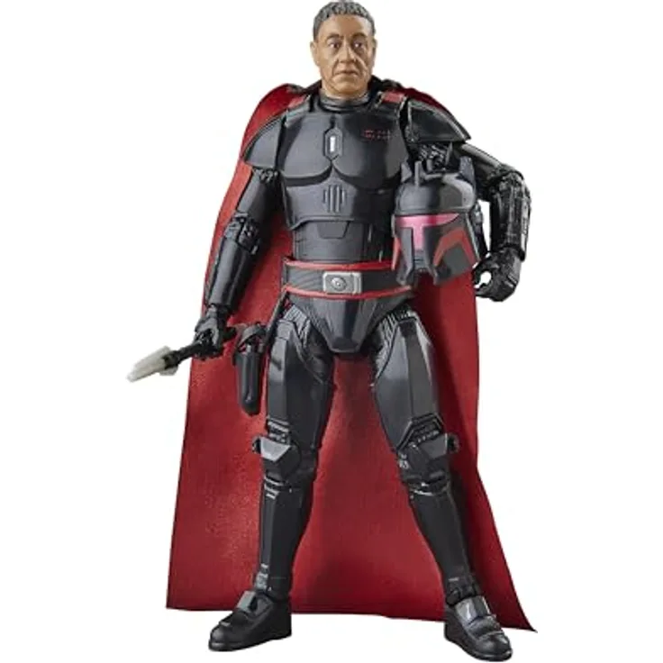 Star Wars The Black Series Moff Gideon, Premium Action-Figur (Dunkeltruppler Rüstung, 15 cm) mit dynamischer Beweglichkeit und Zubehör