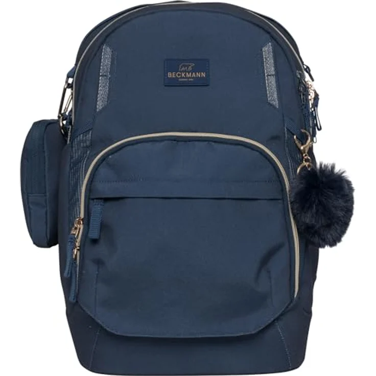 Beckmann Norway Schulrucksack Sport Air, ergonomischer Rucksack mit 30 Liter Volumen, grün, wasserabweisendes Material aus recycelten PET-Flaschen – Bild 1