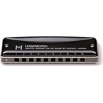 Suzuki Diatonic Harmonica Hammond HA-20 key of C, schwarz, HA-20-C