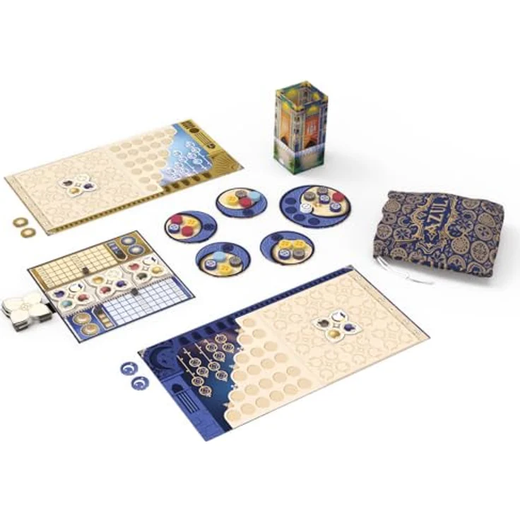 Next Move Games Azul Duel, Familienspiel, Brettspiel für 2 Spieler, ab 10 Jahren, 45 Minuten, Deutsch – Bild 3