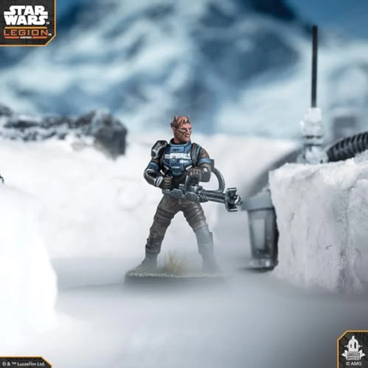 Atomic Mass Games Star Wars Legion anpassbarer Rebellenoffizier & Agent, Miniaturenspielset mit über 20 optionalen Bauteilen – Bild 4