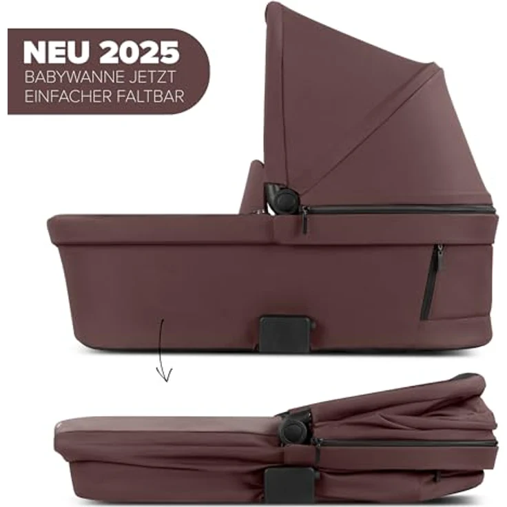 ABC Design Kombi-Kinderwagen Salsa 5 Air Set - Flexibel, komfortabel und praktisch - Umbra – Bild 4