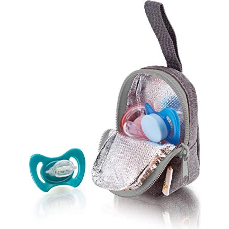 DIAGO Deluxe Schnullertasche, Grau – Bild 2