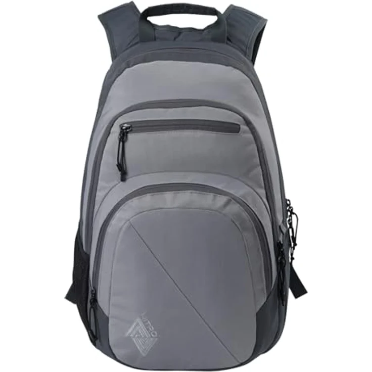 Nitro Snowboards Rucksack Stash, Schul- und Freizeitrucksack mit 15" Laptopfach, Organizer-Fach und Thermotasche, schwarz – Bild 2