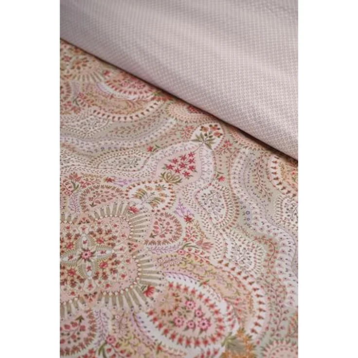 Pip Studio Bettbezug-Set Moon Flower, romantisches Blumenmuster, hellrosa, 135x200cm – Bild 3