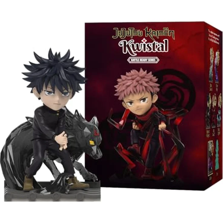 Mighty Jaxx Kwistal Jujutsu Kaisen Battle Ready Series Figur, Sammelfigur, 6 Einheiten, One Size, verschiedene Farben verfügbar – Bild 3