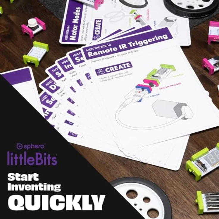 Sphero littleBits Erfindungsset: Konstruktionsgrundlagen - Farbcodierte Blöcke - fächerübergreifender Unterricht – Bild 2