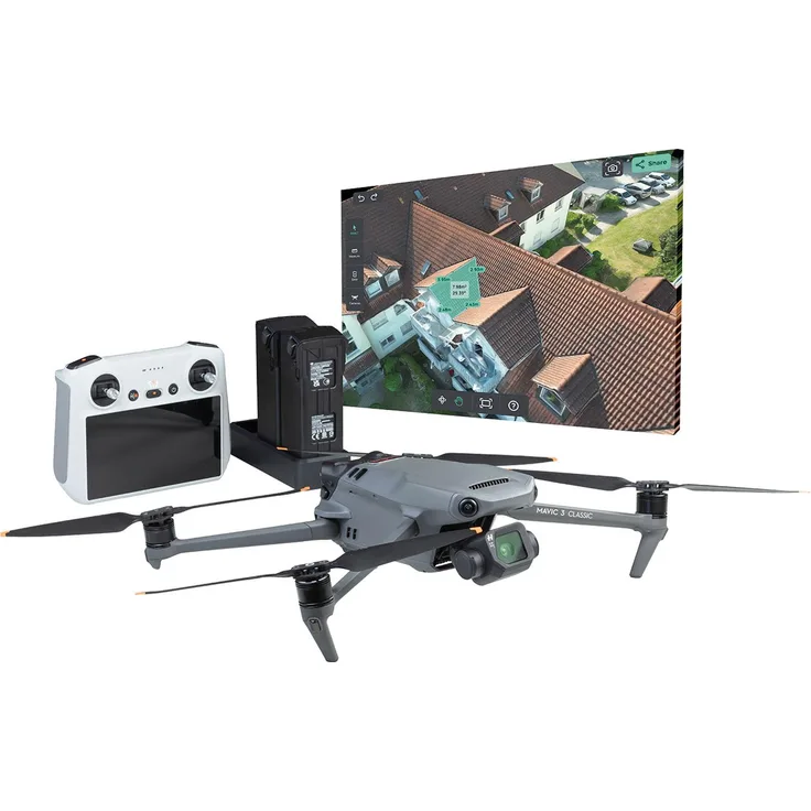 Mafell VERSUM FLY KIT 2, Starterpaket für Dachvermessung, inklusive DJI Mavic 3 Classic Drohne und 12 Monate Flatrate