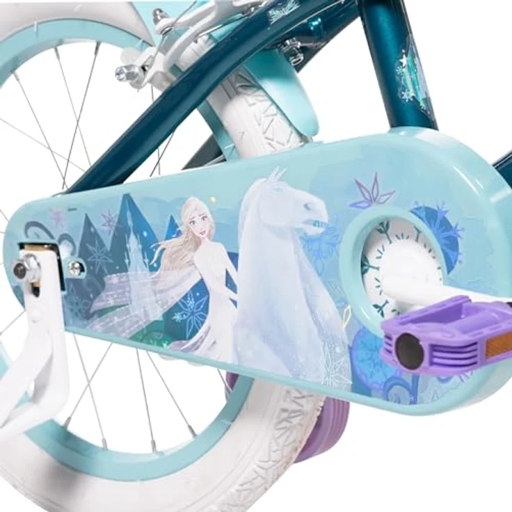 Huffy Disney Die Eiskönigin Frozen 16" Kinderfahrrad für 5-7 Jahre - Blau – Bild 5