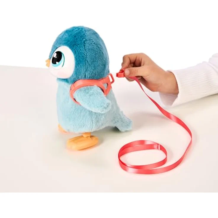 Moose Plüschfigur Little Live Pets: My Pet Penguin, interaktiver Baby-Pinguin mit mehr als 25 Geräuschen und fütterbaren Snacks – Bild 10