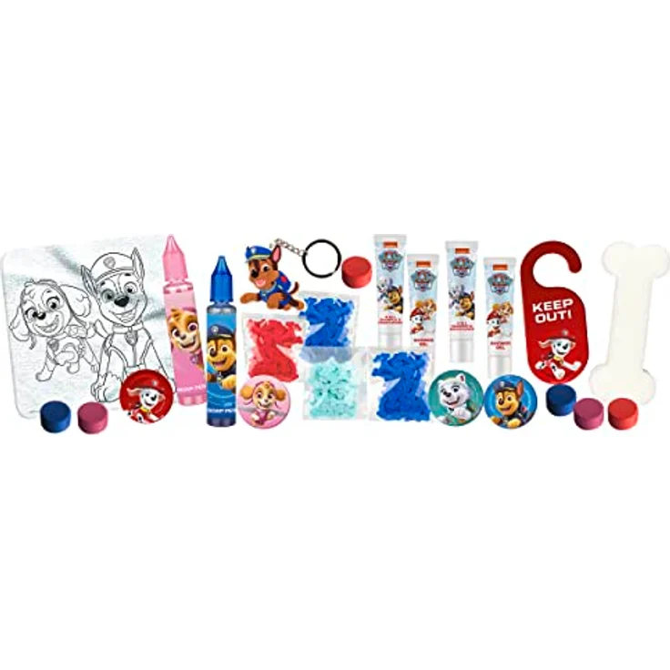 Kinder Adventskalender PawPatrol Grün Holiday Heroes Bastel & Beauty – Bild 5