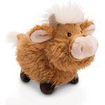 NICI Kuscheltier Hochlandrind McMooray 18cm braun - Plüschtier aus umweltfreundlichem Material, ideal zum Kuscheln und Spielen - tolle Geschenkidee