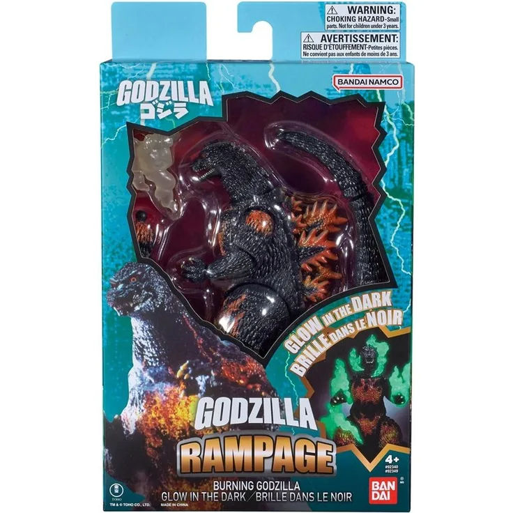 Bandai Godzilla Action Figure - Burning Godzilla Glow, mehrfarbig, Sammelfigur