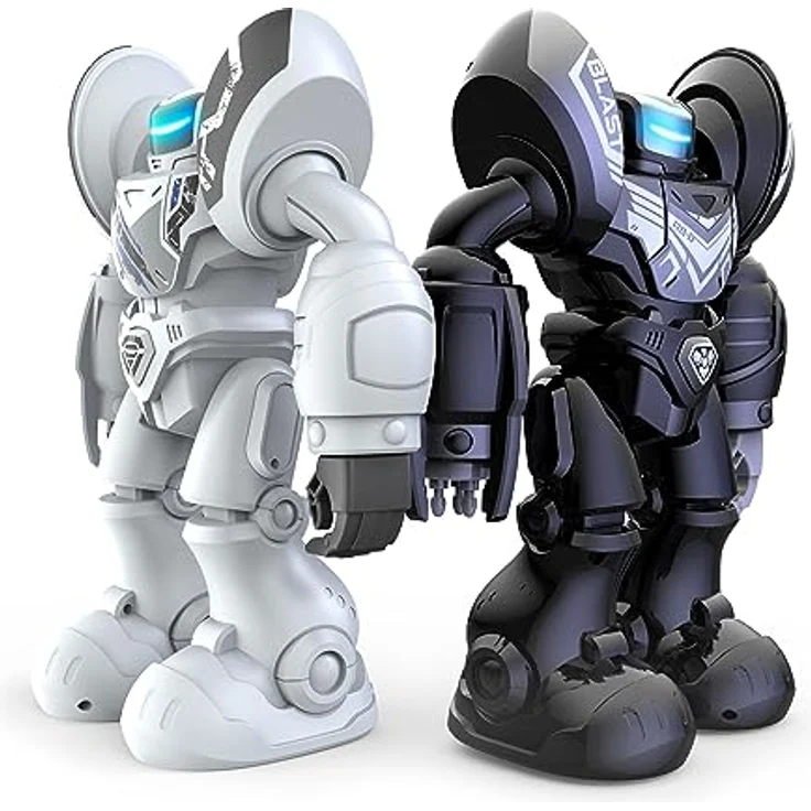 Silverlit YCOO Robo Blast, XXL ferngesteuerter Roboter in Schwarz mit Schießfunktion, Musik und Tanzmodus, programmierbar bis 20 Aktionen – Bild 5