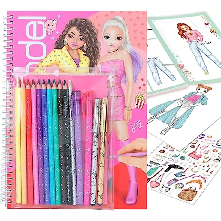 TOPModel Malbuch-Set TOPModel Malbuch-Set – Bild 2