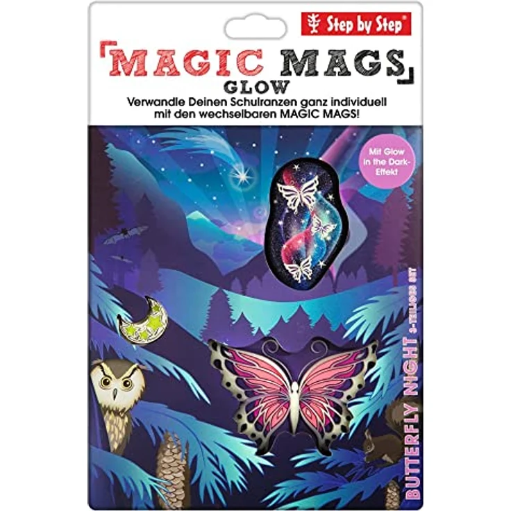 Step by Step Magic Mags Glow Butterfly Night – Bild 3