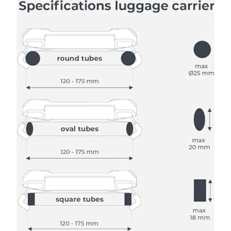 Urban Iki Carrier Mounting Kindersitz hinten, ergonomisches Design mit 5-Punkt-Sicherheitsgurt, Koge Brown/Kurumi Brown, geeignet für Kinder bis 22 kg – Bild 3