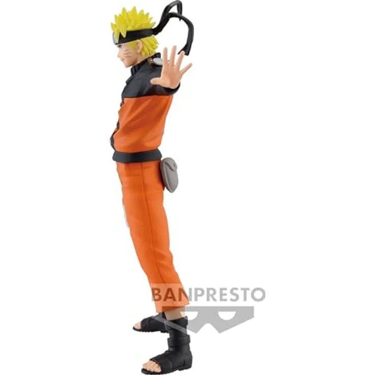 Banpresto - Figurine Naruto Shippuden - Uzumaki Naruto Panel Spectacle 13cm - Statue mit Kurama 13 cm, ideales Geschenk, herausragendes Design – Bild 4