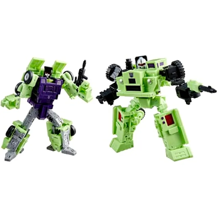 Transformers Studio Series, Constructicon Long Haul & Hook, 16,5 cm wandelbare Action-Figuren mit Zubehör und Kombinationsfunktion zum Devastator