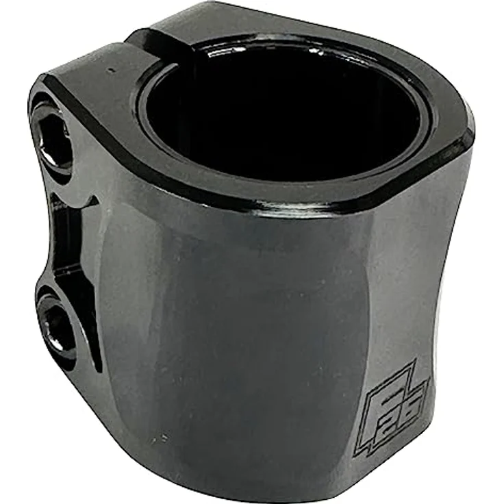 Fantic26 Twinlock Stunt-Scooter Double Clamp 32/35, Leichte Lenkerklemme für Stunt Scooter, schwarz – Bild 1