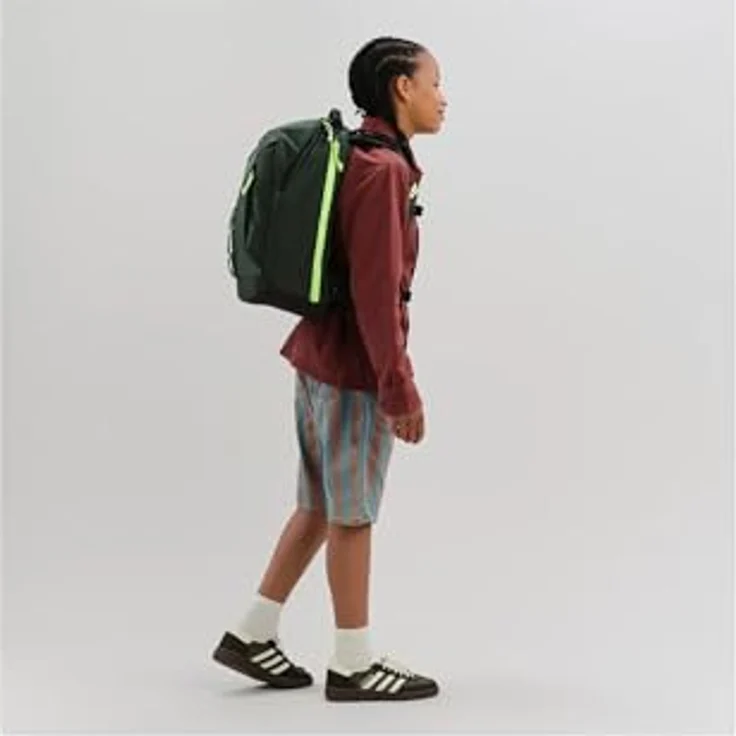 Satch con:next Schulrucksack, ergonomisch, wasserdicht, leicht, mit Laptopfach und Heftebox, Urban Green - Grün – Bild 5
